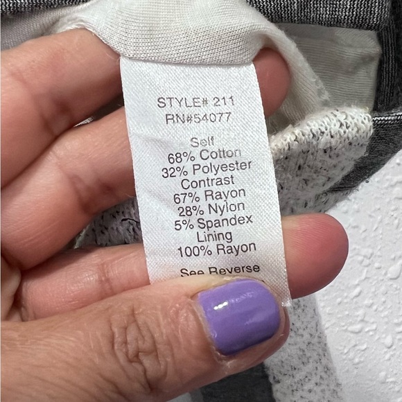 CAbi Charcoal Knit Cardigan XS - Picture 6 of 8